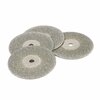 Forney Diamond Wheels, Replacements, 3/4 in, 4-Piece 60249
